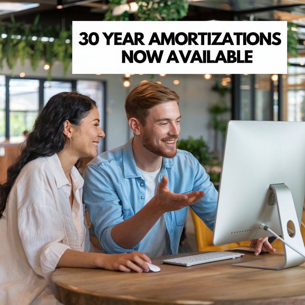 30 year amortizations for first time buyers!